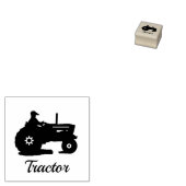 Zugmaschine Gummistempel (Stempel)