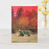 Zugmaschine Karte (Gelbe Blume)