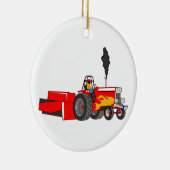 Zugmaschine Keramik Ornament (Rechts)