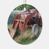 Zugmaschine Keramikornament (Links)