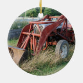 Zugmaschine Keramikornament (Hinten)