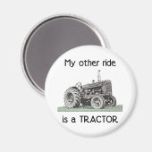 Zugmaschine Magnet (Vorderseite/Rückseite)