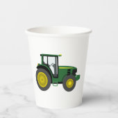 Zugmaschine Pappbecher (Vorderseite)