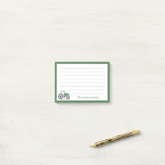 Zugmaschine Post-it Klebezettel (Auf Schreibtisch)