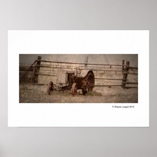 Zugmaschine Poster (Vorne)