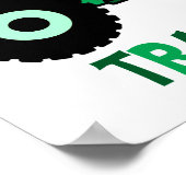 Zugmaschine Poster (Ecke)