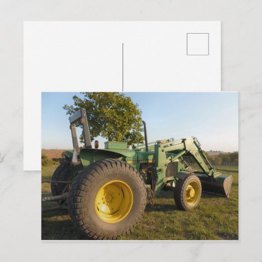 Zugmaschine Postkarte (Vorne/Hinten)