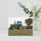 Zugmaschine Postkarte (Stehend Vorderseite)