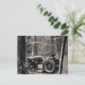 Zugmaschine Postkarte (Stehend Vorderseite)