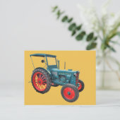 Zugmaschine Postkarte (Stehend Vorderseite)