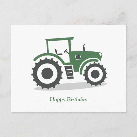 Zugmaschine Postkarte (Vorderseite)