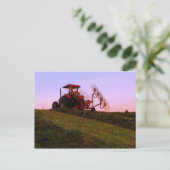 Zugmaschine Postkarte (Stehend Vorderseite)