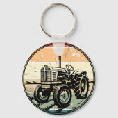 Zugmaschine Schlüsselanhänger (Vorderseite)