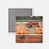 Zugmaschine und Pumpkins Magnet (Vorderseite/Rückseite)