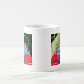 Zugmaschine und Schnecke Kaffeetasse (Mittel)