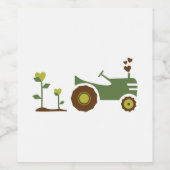 Zugmaschine Weinetikett (Einzelnes Label)