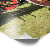 ZUGMASCHINEN FOTODRUCK (Ecke)