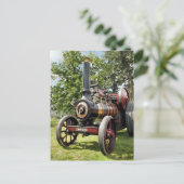 ZUGMASCHINEN POSTKARTE (Stehend Vorderseite)
