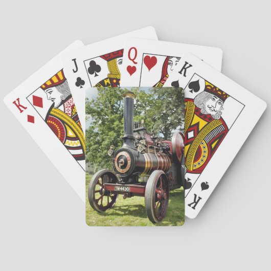 ZUGMASCHINEN SPIELKARTEN (Rückseite)