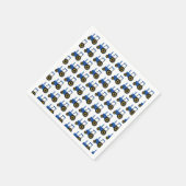 Zugmaschinendesign Serviette (Ecke)