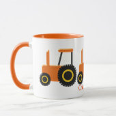Zugmaschinendesign Tasse (Links)