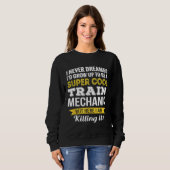 Zugmechaniker Anerkennung Sweatshirt (Vorne ganz)
