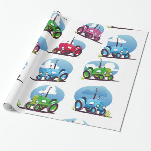 Zugmuster Geschenkpapier