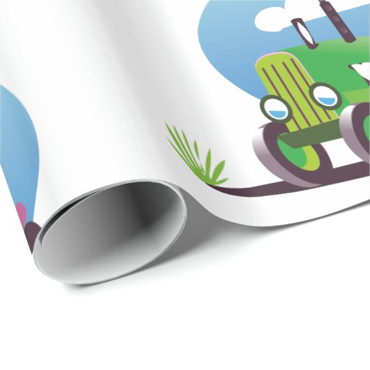 Zugmuster Geschenkpapier (Rolleneckpunkt)