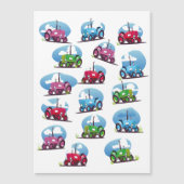 Zugmuster Magnetkarte (Vorderseite)