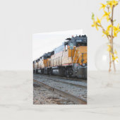 Zugnotecard Karte (Gelbe Blume)