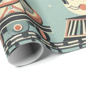 Zugpapier zum Geburtstag Geschenkpapier (Rolleneckpunkt)