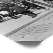 Zugpassagierterminal Poster (Ecke)