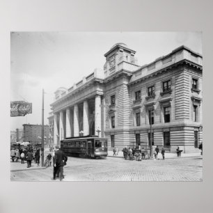 Zugpassagierterminal Poster