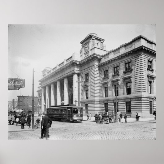 Zugpassagierterminal Poster (Vorne)