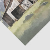 Zugpferd vom Lande Seidenpapier (Detail)