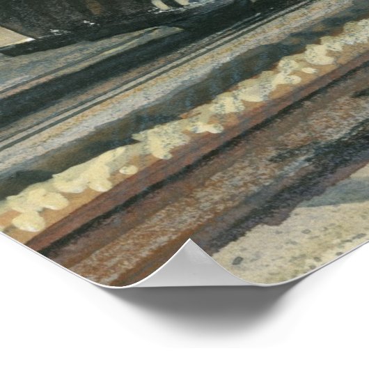 Zugplakat Poster (Ecke)