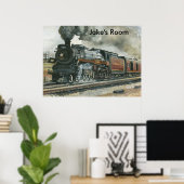 Zugplakat Poster (Heimbüro)