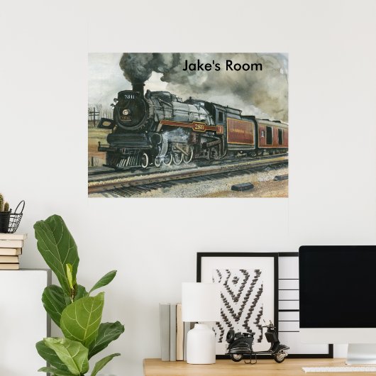 Zugplakat Poster (Heimbüro)