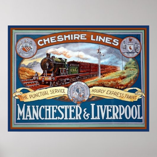 Zugplakat Poster (Vorne)