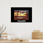 Zugplakat Poster (Küche)