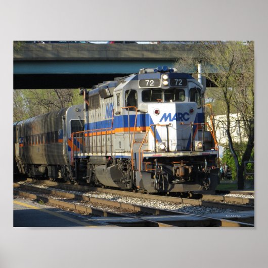 Zugplakat Poster (Vorne)