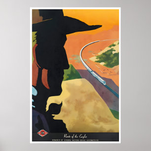 Zugposter Lokomotive Druck Bern Hill Eisenbahn Poster