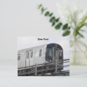 Zugpostkarte Postkarte (Stehend Vorderseite)