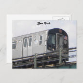 Zugpostkarte Postkarte (Vorne/Hinten)