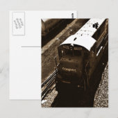 Zugpostkarte Postkarte (Vorne/Hinten)