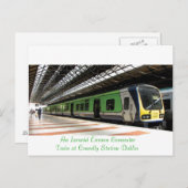 Zugpostkarte Postkarte (Vorne/Hinten)