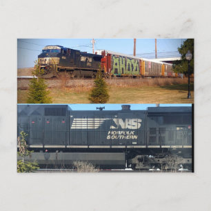 Zugpostkarte Postkarte