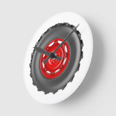 Zugrad Runde Wanduhr (Winkel)