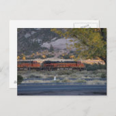 Zugreisen Postkarte (Vorne/Hinten)