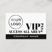 Zugriff auf alle Bereiche Logo-Design, VIP-Karten Visitenkarte (Vorderseite)
